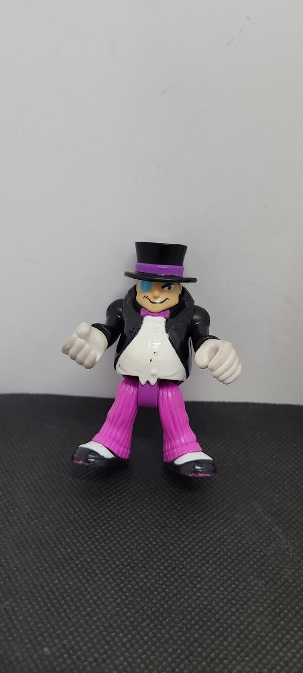 Imaginext DC Superfriends The Penguin Posable Action Figure Toy Batman 2.75"